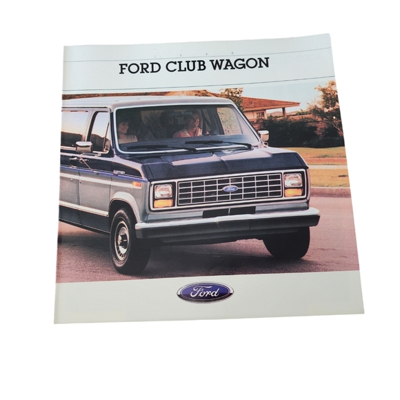 Ford Club Wagon 1988 Brochure - Picture 1 of 4